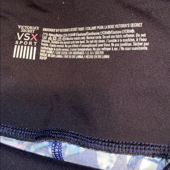 VSX Knockout  Geo Print workout leggings Xs - Picture 3 of 9